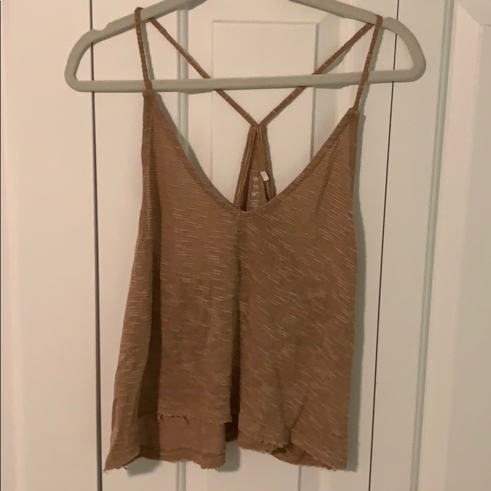 Pacsun Me to We Spaghetti Strap Racer-Back Tank